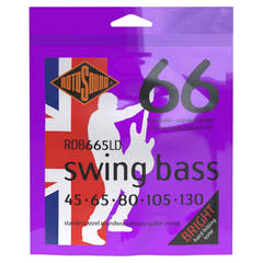 Cordes de basse électrique Rotosound Swing Bass 66 Double Ball End - Jeu 5-cordes. Standard 45-105 Double Ball (RDB665LD)