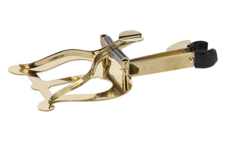 GEWA lyre pour trompette, grande, laiton jaune, avec pince