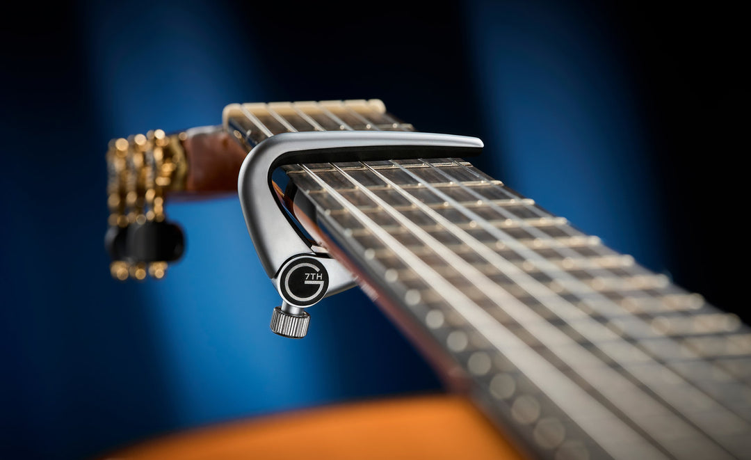 G7th Capo Newport - Classic Guitares, silver (C33013)