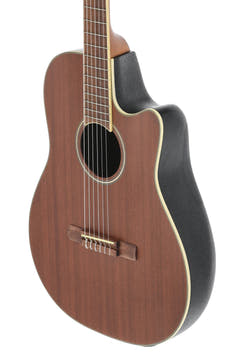 Applause Guitares classique acoustique-électrique AB24CII Mid Cutaway Nylon - Natural Satin (AB24CM-4S)