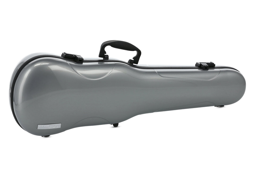 GEWA étuis de violons profilés Air 1.7 - Argent métallisé brillant