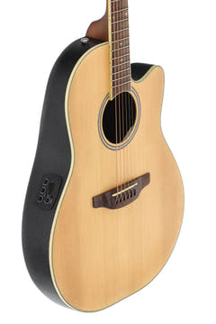 Applause Guitares électro-acoustiques AB24II CS Mid Cutaway - Natural Satin (AB24-4S)