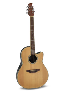 Applause Guitares électro-acoustiques AB24II CS Mid Cutaway - Natural Satin (AB24-4S)