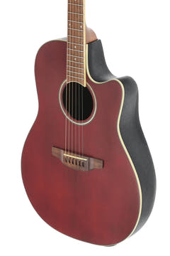 Guitares électro-acoustique Applause AB24II CS Mid Cutaway - Ruby Red Satin (AB24-2S)