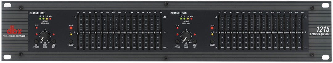 dbx 1215 2x 15 Bandes Égaliseur Graphique