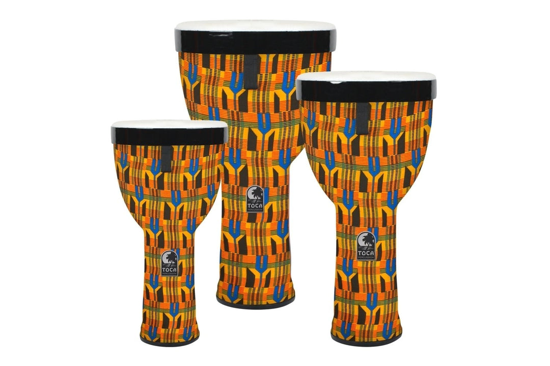 Toca Nesting Drums Djembe Freestyle II - Set de 3 pièces (TSSND-3PCK-FP)