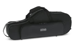 GEWA Étui moulé pour saxophones Compact - Dimensions (L x l x P en cm) : 65 x 27 x 17 (Poids : 2.2 kg)