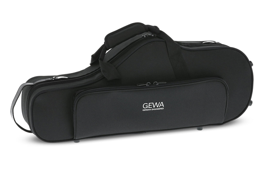 GEWA Étui moulé pour saxophones Compact - Dimensions (L x l x P en cm) : 65 x 27 x 17 (Poids : 2.2 kg)