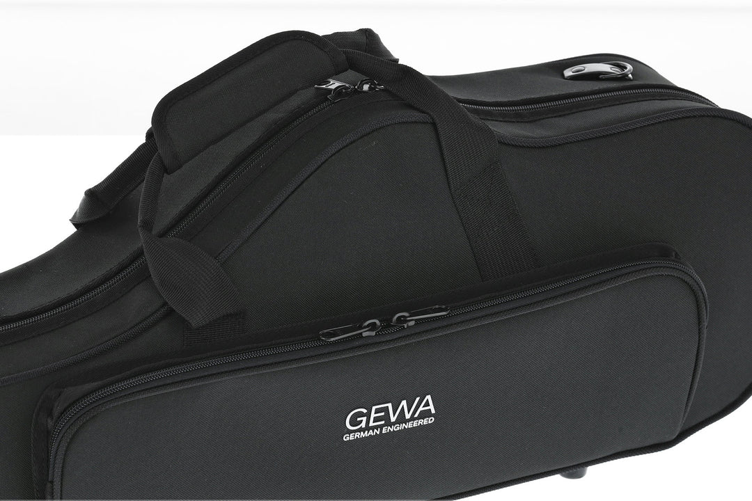 GEWA Étui moulé pour saxophones Compact - Dimensions (L x l x P en cm) : 65 x 27 x 17 (Poids : 2.2 kg)