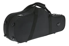 GEWA Étui moulé pour saxophones Compact - Dimensions (L x l x P en cm) : 65 x 27 x 17 (Poids : 2.2 kg)