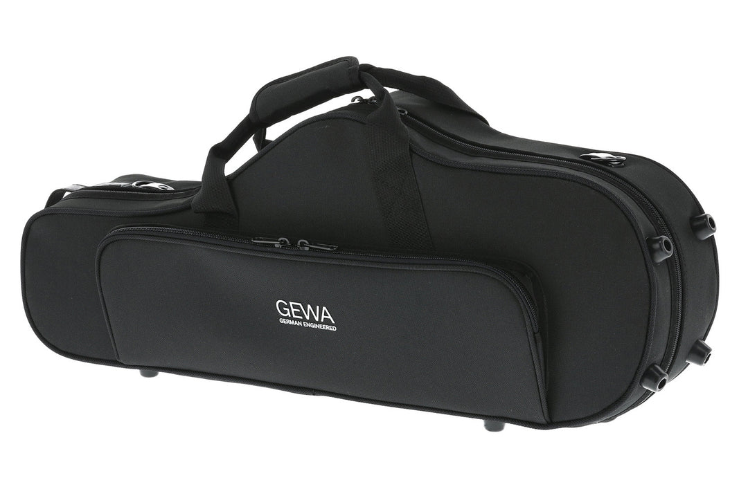GEWA Étui moulé pour saxophones Compact - Dimensions (L x l x P en cm) : 65 x 27 x 17 (Poids : 2.2 kg)