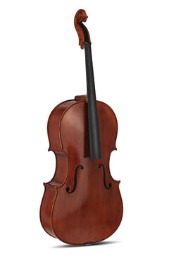 Violoncelle GEWA Europa Maestro 4/4, vernis à l’alcool brun châtaigne