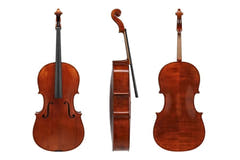 Violoncelle GEWA Europa Maestro 7/8, vernis à l’alcool maroon