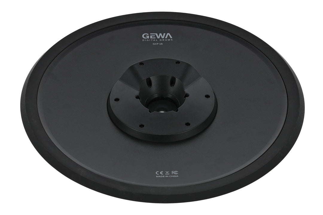 GEWA Cymbale électronique E-Drum - pad de cymbale - 16" (GCP-16)