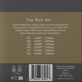 Augustine Strings for classic guitar Imperial Crystal Nylon medium - 3 x Set Imperial Red (medium/medium)