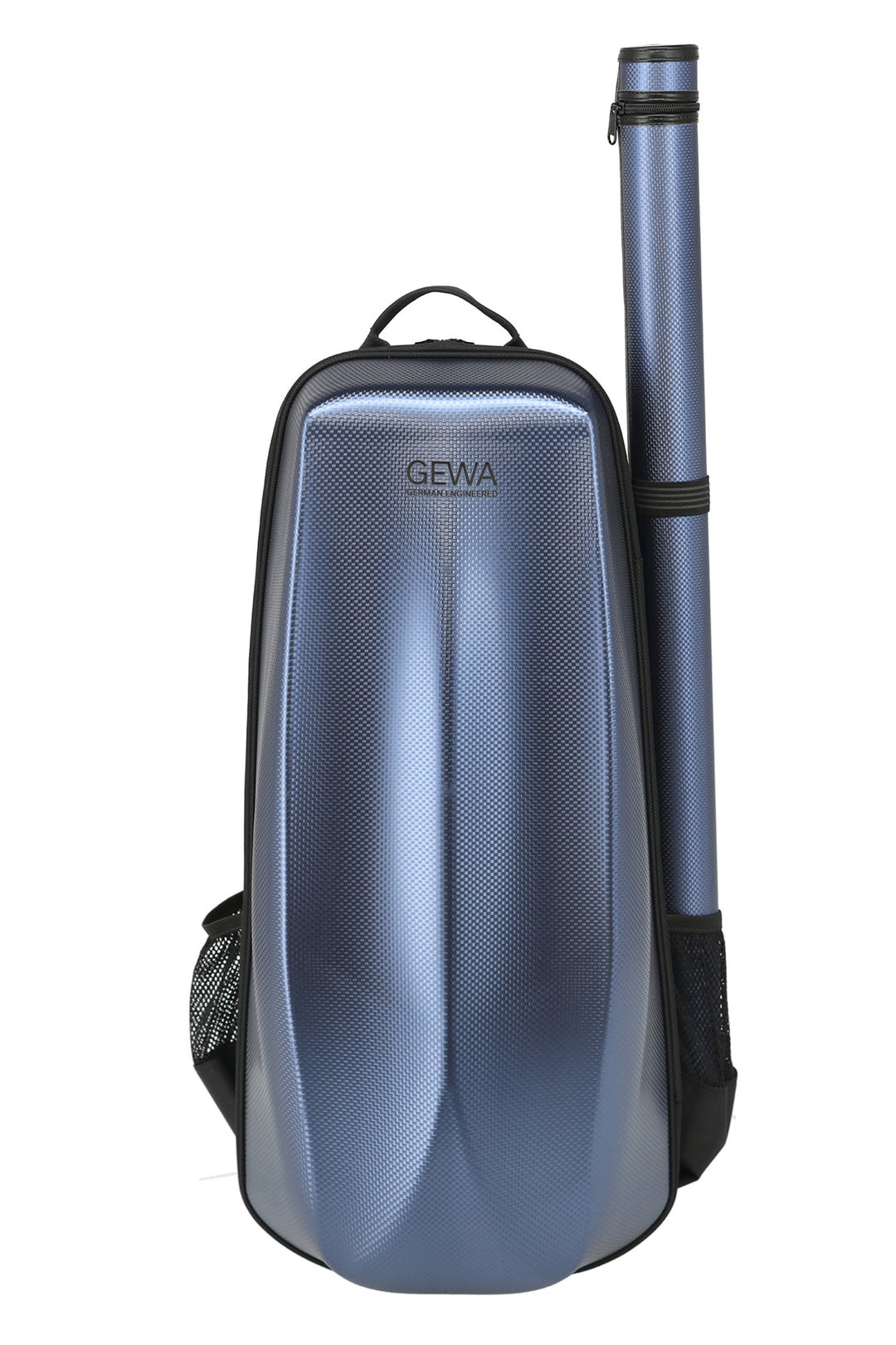 GEWA sac à dos pour étui de violon Space Bag - Blue 4/4 - 3/4 (33 x 67 (avec étui d'archet 79 ) x 19 cm)