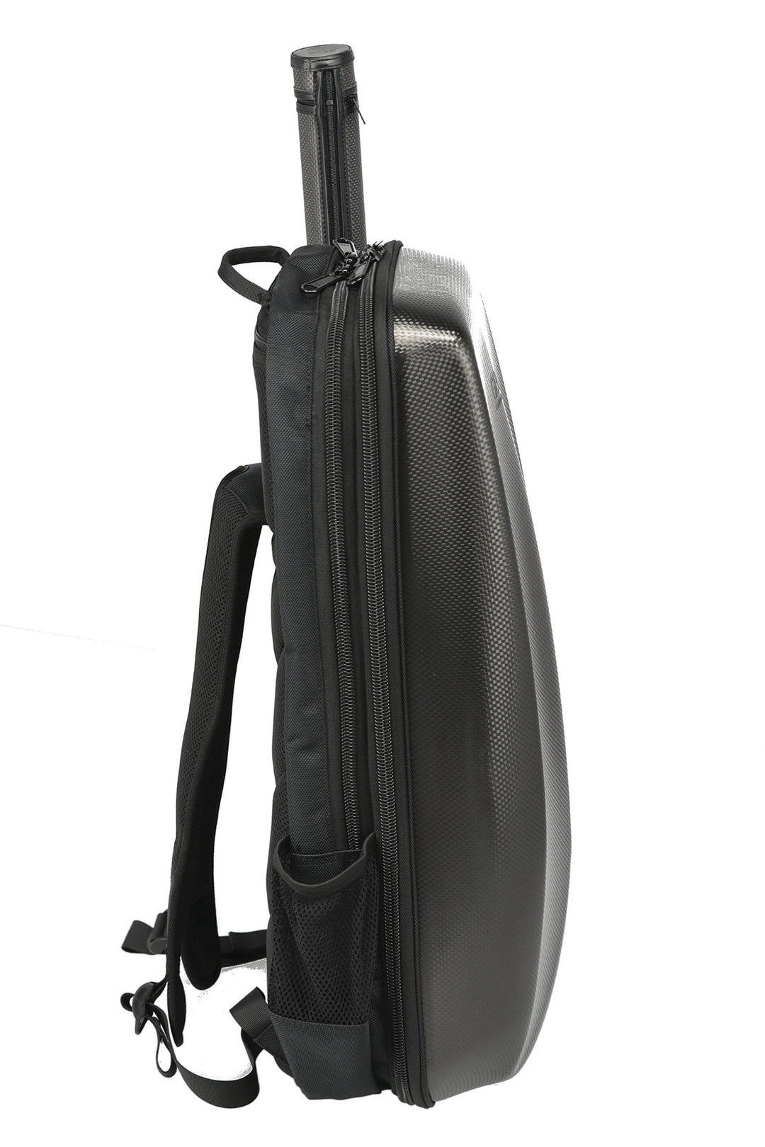 GEWA Sac à dos pour étui de violon Space Bag - Titanium 1/2 - 1/4 (33 x 63 (avec étui d’archet 66 ) x 19 cm)