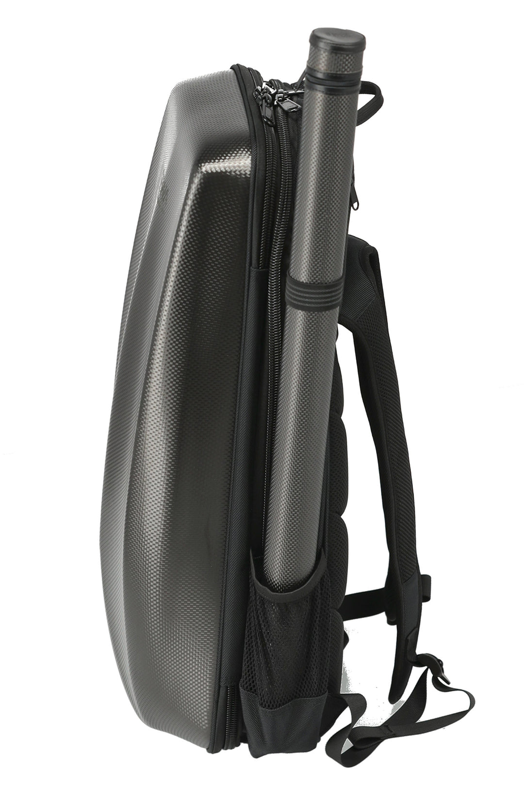 GEWA Sac à dos pour étui de violon Space Bag - Titanium 1/2 - 1/4 (33 x 63 (avec étui d’archet 66 ) x 19 cm)