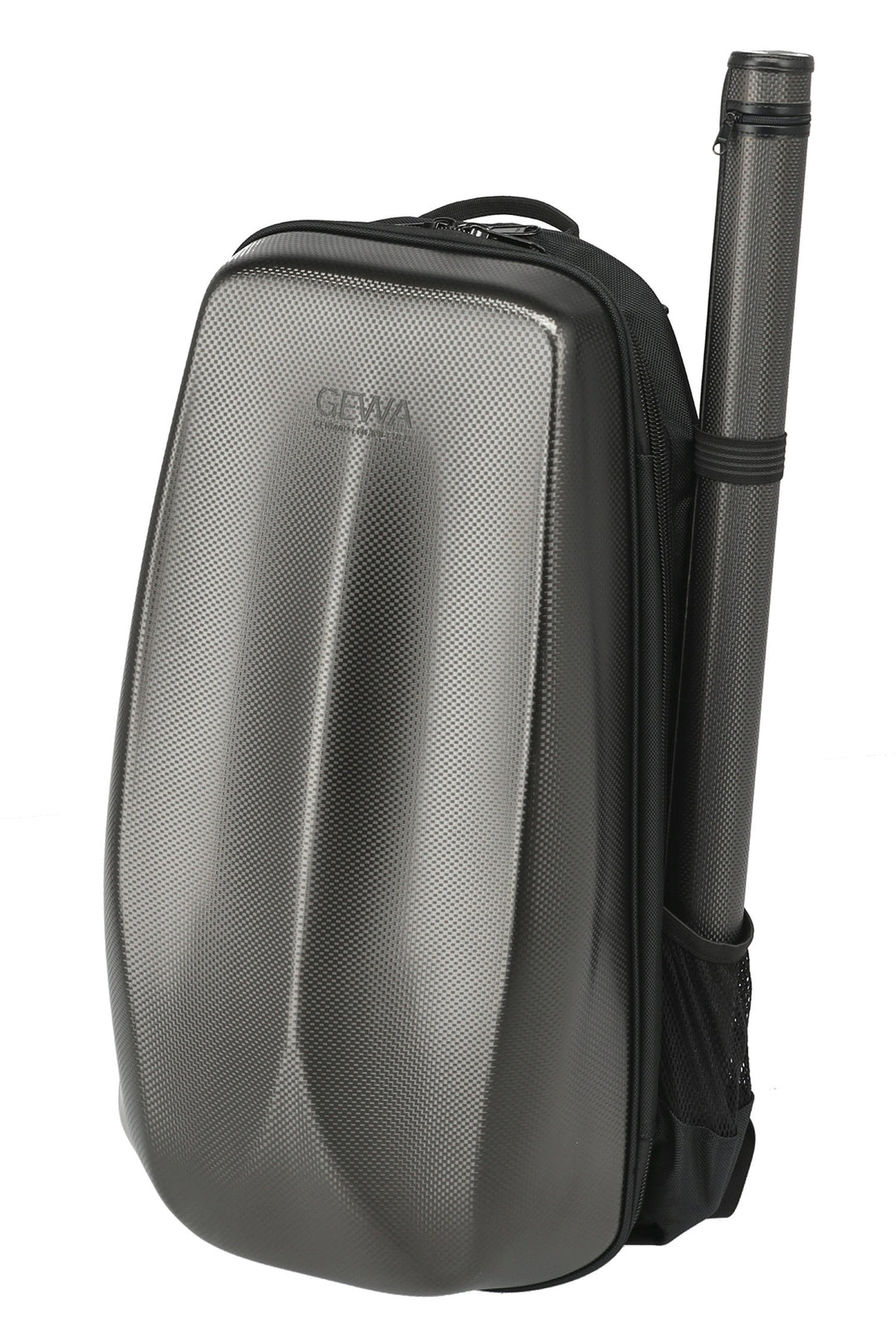 GEWA Sac à dos pour étui de violon Space Bag - Titanium 1/2 - 1/4 (33 x 63 (avec étui d’archet 66 ) x 19 cm)