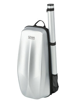 GEWA Sac à dos pour case de violon Space Bag - Silver 4/4 - 3/4 (33 x 67 (avec case d'archet 79 ) x 19 cm)