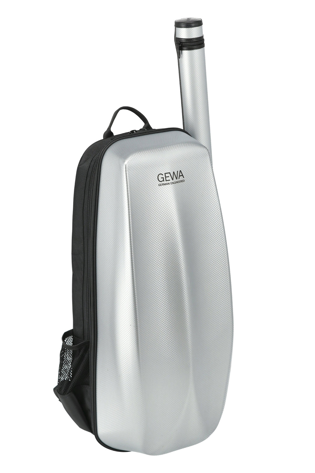 GEWA Sac à dos pour case de violon Space Bag - Silver 4/4 - 3/4 (33 x 67 (avec case d'archet 79 ) x 19 cm)