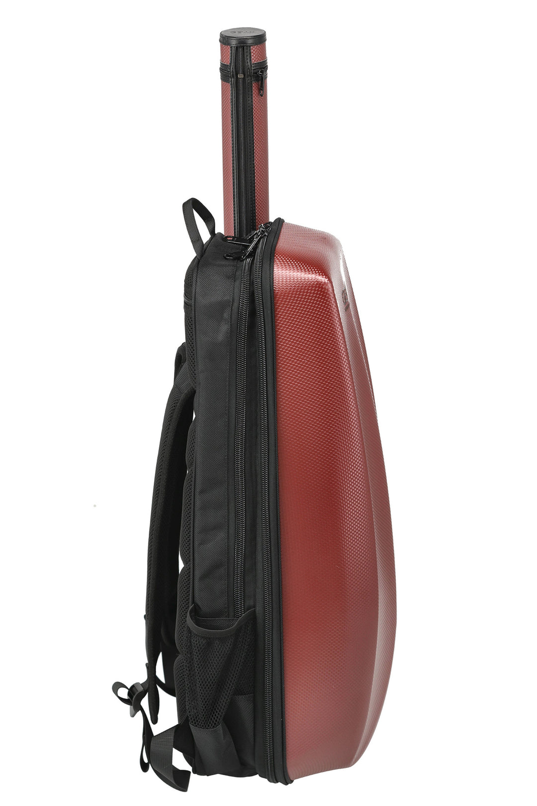 GEWA Sac à dos pour étui de violons Space Bag - Rouge 4/4 - 3/4 (33 x 67 (avec étui d'archet 79 ) x 19 cm)