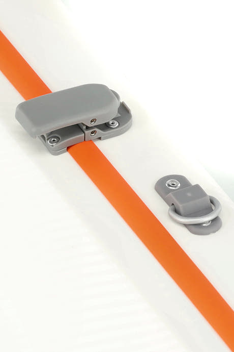 PURE GEWA Étui de violon Polycarbonate FUN - 4/4 - 1/2 (White / Blacj)