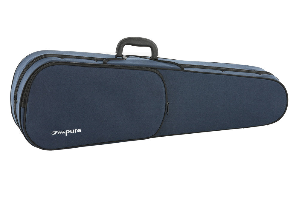 GEWA Pure CVF 03 étui moulé pour violons 4/4, bleu foncé