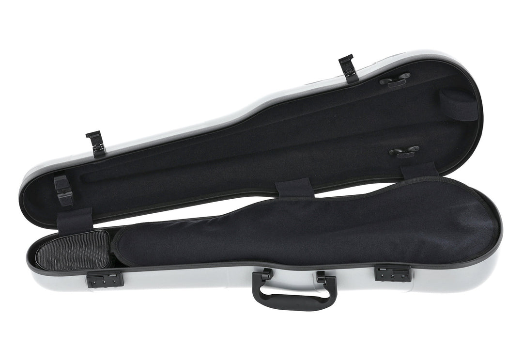 GEWA étuis de violons profilés Air 1.7 - Argent métallisé brillant