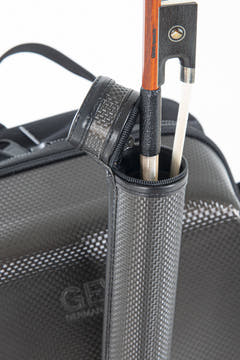 Sac à dos GEWA pour étui de violon Space Bag - Titanium 4/4 - 3/4 (33 x 67 (avec étui d’archet 79 ) x 19 cm)
