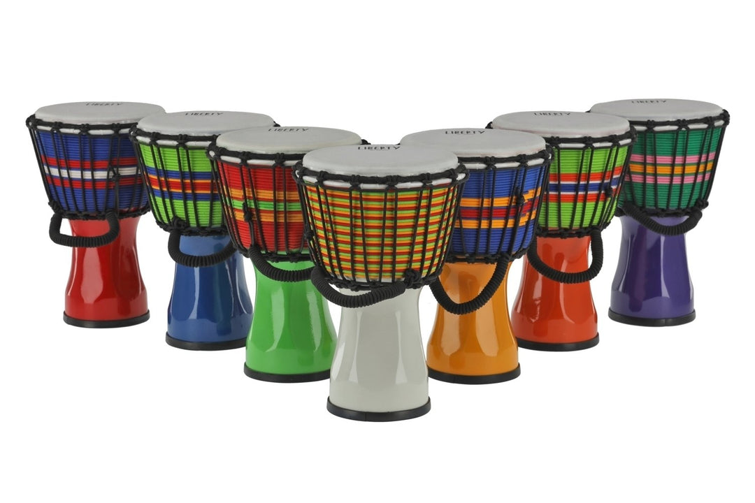 GEWA Djembés Liberty Series à corde - 7" Master Pack - 7"