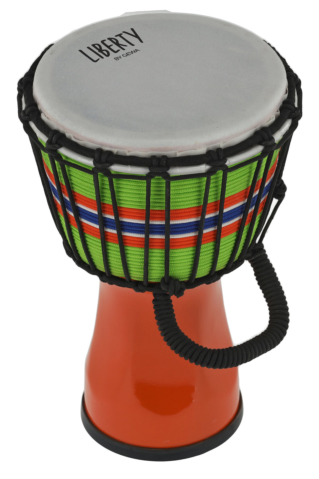 GEWA Djembé Liberty Series accordé par corde - 7" Orange