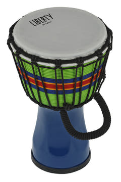 GEWA Djembé Liberty Series accordé par corde - 7" Blue