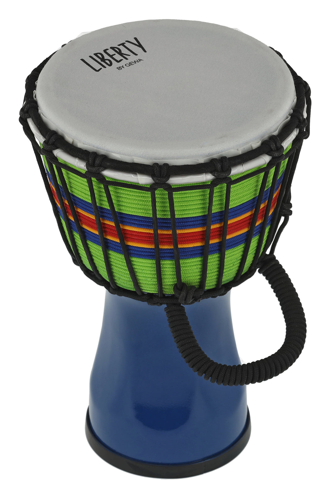 GEWA Djembé Liberty Series accordé par corde - 7" Blue
