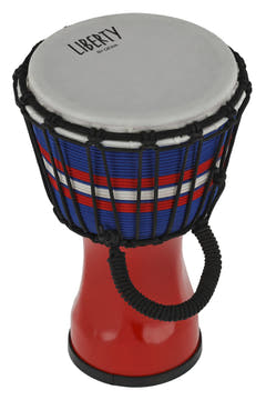 GEWA Djembé Liberty Series accordage par corde - 7" rouge