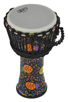 GEWA Djembé Liberty Series à tension par corde - 8" Pineapple
