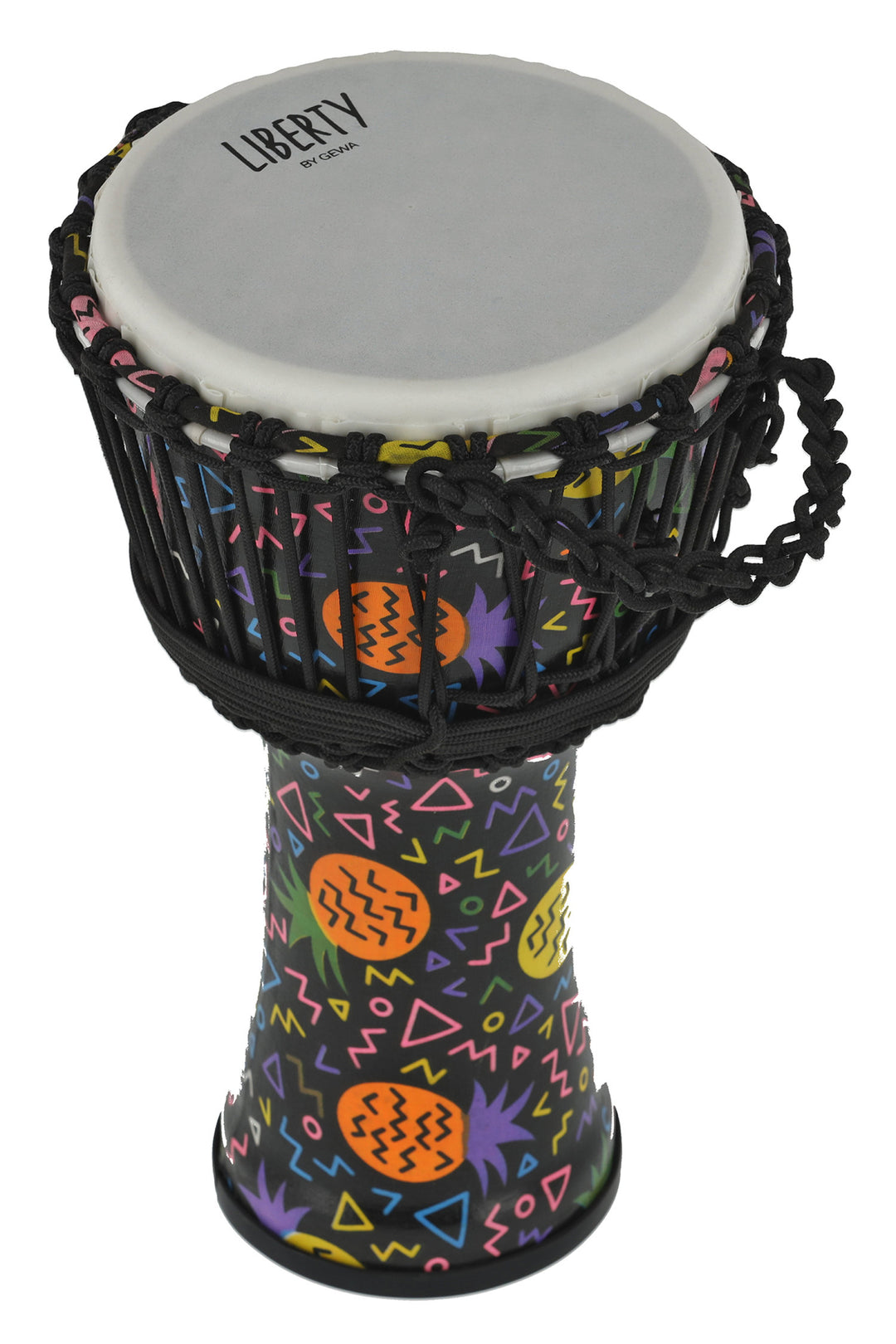 GEWA Djembé Liberty Series à tension par corde - 8" Pineapple