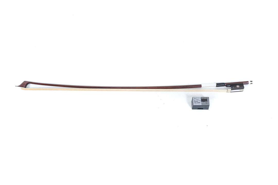 GEWA Violoncelle Allegro Antique - 4/4 (Réglé avec cordier Wittner à réglage fin, bag inclus, archet en Massaranduba, cordes Larsen Aurora)