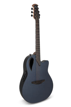 Adamas E-Acoustic Guitares Adamas MD80-NWT Mid-Depth Contour Cutaway - NWT Blue Reflection (MD80-8R-G)