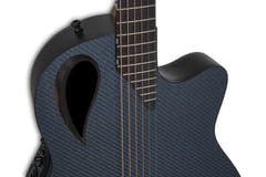 Adamas E-Acoustic Guitares Adamas MD80-NWT Mid-Depth Contour Cutaway - NWT Blue Reflection (MD80-8R-G)