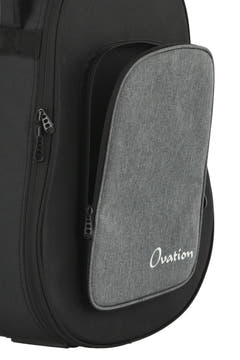 Ovation Étui de guitares Softcase - Deep contour / Mid-depth / Super Shallow (Black / Anthracite)