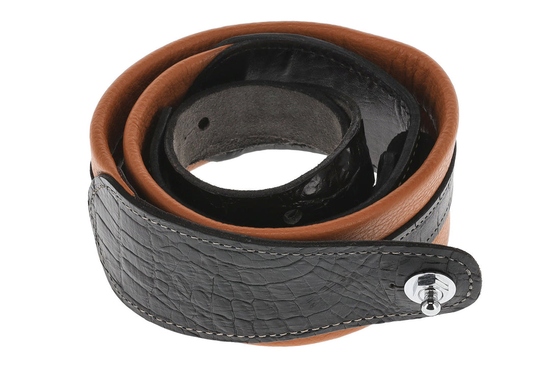 GEWA sangles de Guitares Prestige 65 rembourrées Security Locks - dry sand/black