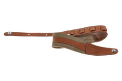 GEWA sangles de guitare Prestige 85 rembourrées, verrous de sécurité - sable sec/marron