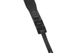 GEWA Premium Plain 70 sangle de guitare avec Security Locks, noire, grainée