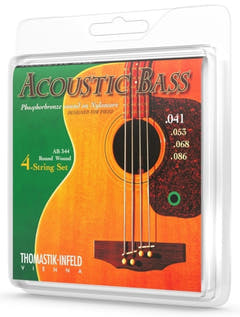 Thomastik-Infeld Cordes pour basse acoustique Phosphor Bronze - Set (4-string)