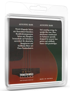 Thomastik-Infeld Cordes pour basse acoustique Phosphor Bronze - Set (4-string)