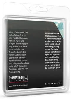Thomastik-Infeld cordes pour Guitares classiques John Pearse Folk Series Light - Set (PJ116)