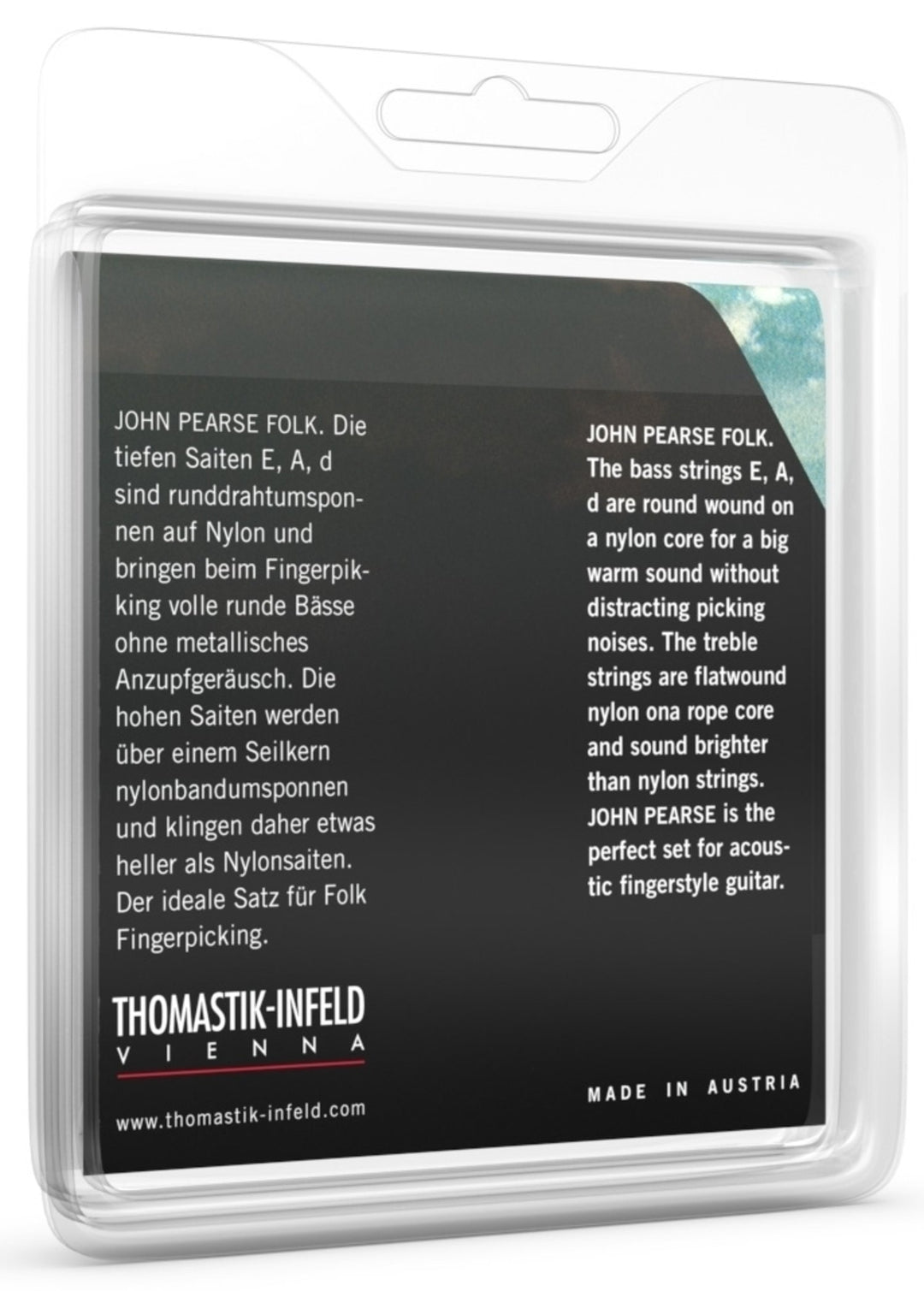 Thomastik-Infeld cordes pour Guitares classiques John Pearse Folk Series Light - Set (PJ116)