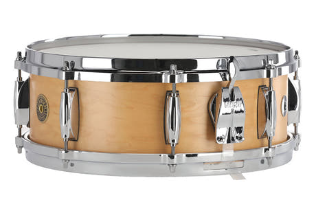 Gretsch USA custom caisse claire 14" x 5", Satin Natural