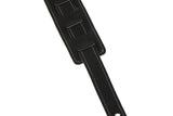 GEWA Regular 70 sangle de guitare en cuir, Satin Black